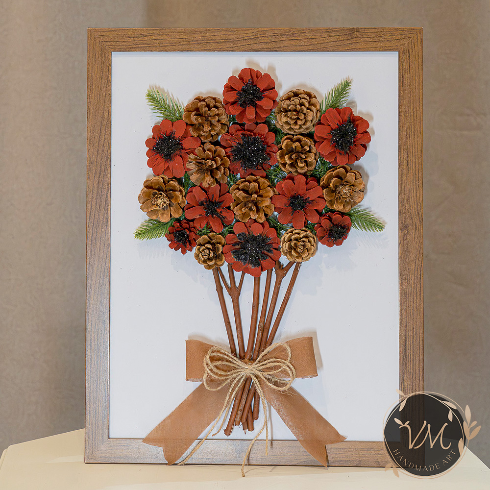 Buchet de toamnă în ramă